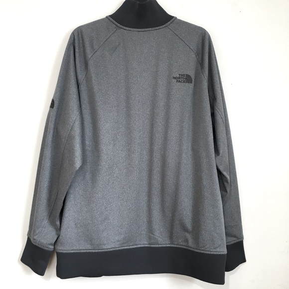 The North Face Gray Zip Up Long Sleeve Performance Jackets - Picture 3 of 16